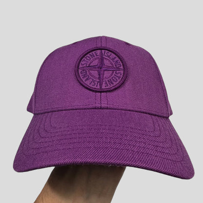 Stone Island Purple Compass Cap - OS