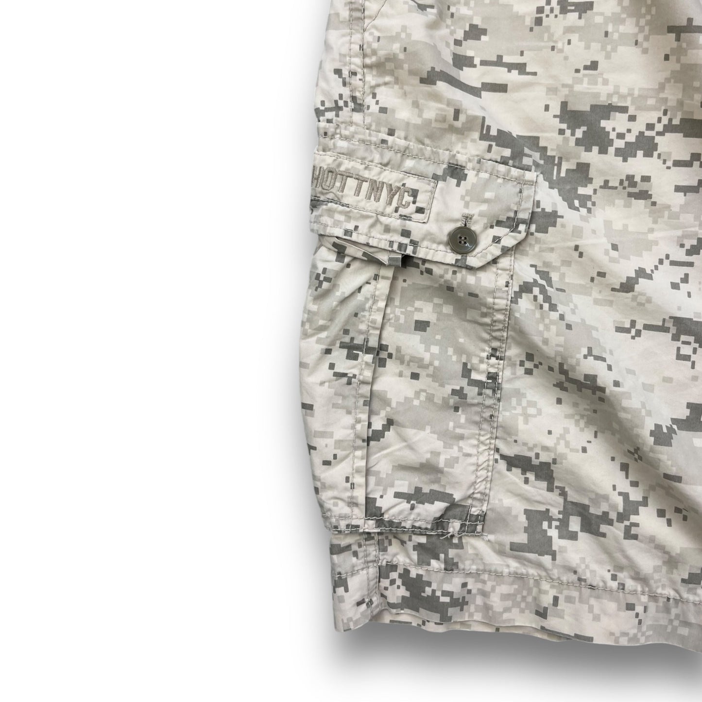 2000's Schott Digi Camo Cargo Shorts (32) | Default Title, Multicoloured
