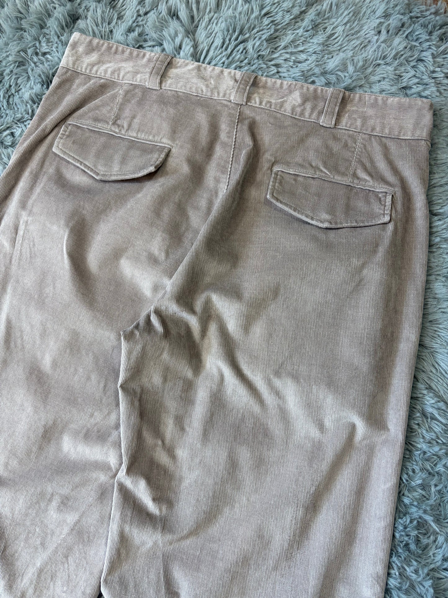 Gucci by Tom Ford 2004 Liquid Velvet Corduroy Western Trousers - IT52 | O/S, Multicoloured