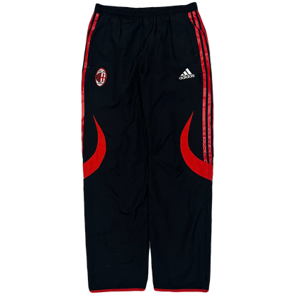 Adidas AC Milan 2006/07 Tracksuit In Black & Red ( L )