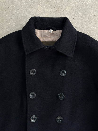 Armani Jeans Wool Double Breasted Coat - L