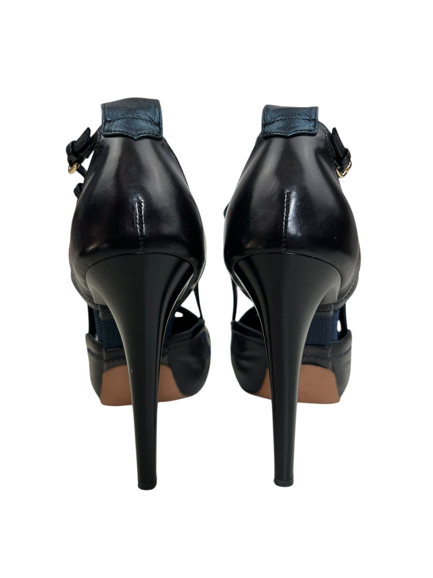 Jil Sander F/W 2012 heels | BLACK, Black