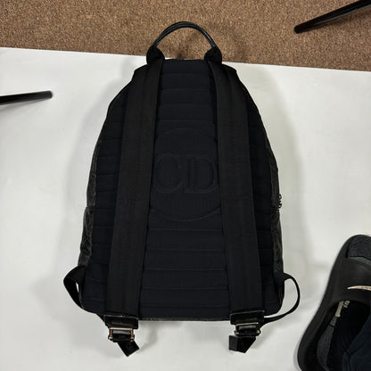 Dior x Stussy 2020 Riders Monogram Logo Nylon Backpack | O/S, Black
