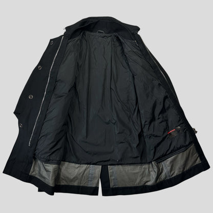 Prada Sport 00’s 3 in 1 Goretex Wool & Nylon Military Jackets - S/M | Default Title, Red