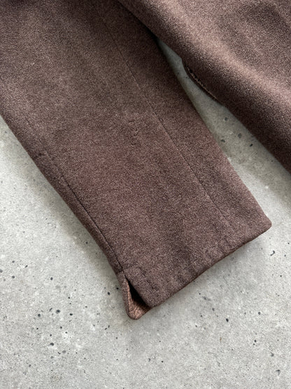 Sportmax 1990s Wool Double Breasted Coat - M/L