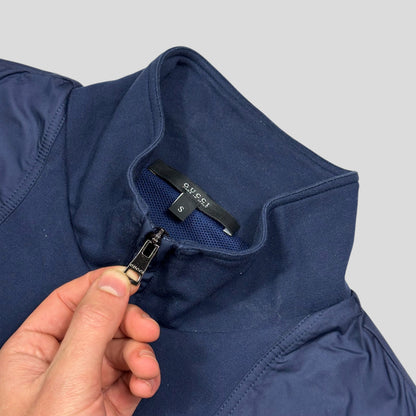 Gucci GG Logo Nylon Panelled Polyester Track Jacket - S/M