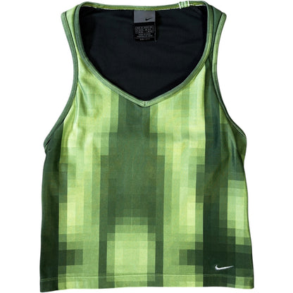 Nike 00’s Dri Fit Digi Vest Top Size 6/8 | 6/8, Multicoloured