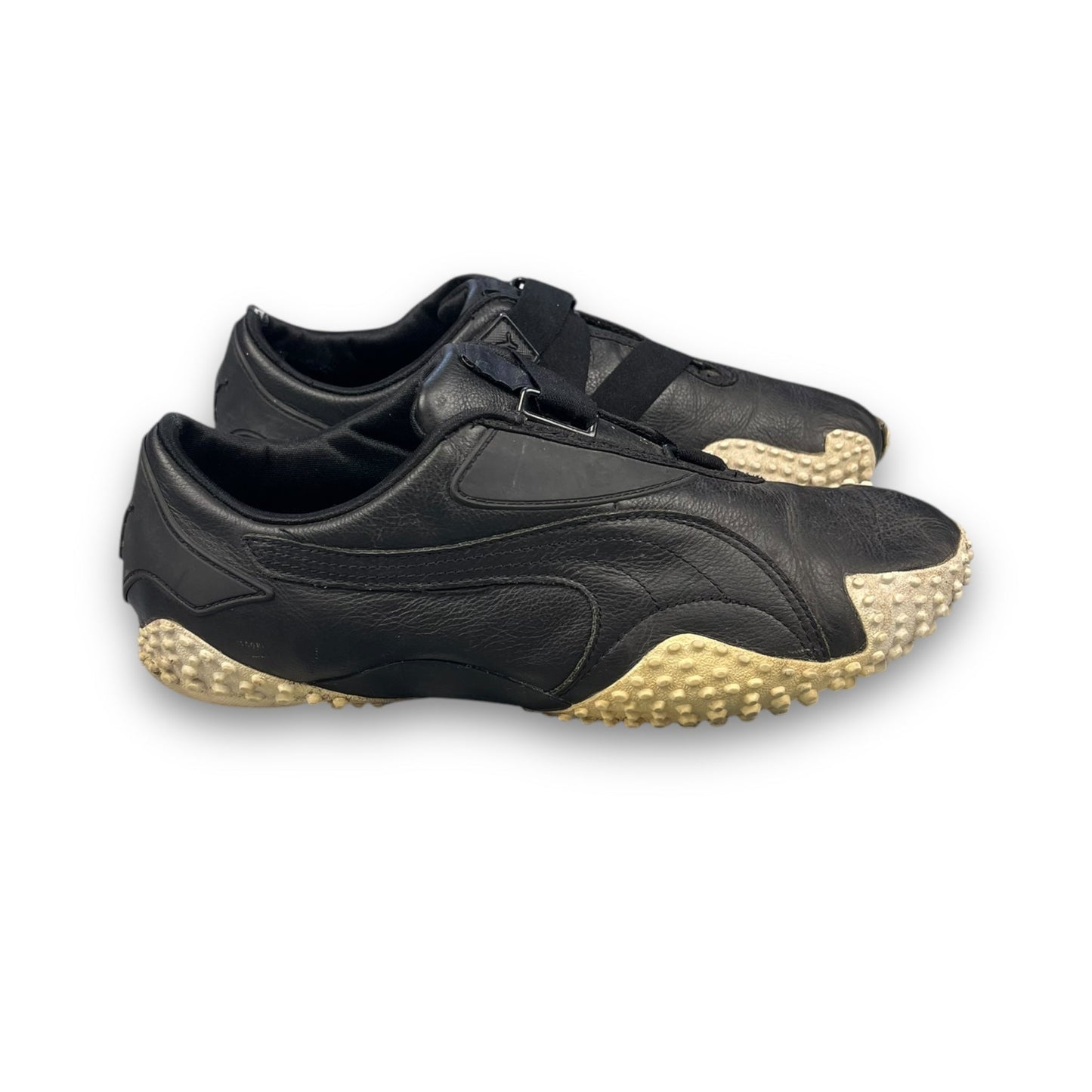 2000's Puma Mostro Leather Black/White (UK9) | Default Title, Multicoloured