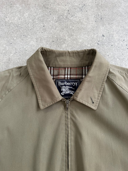 Burberry 1990s Wool Logo Bomber Jacket – XL