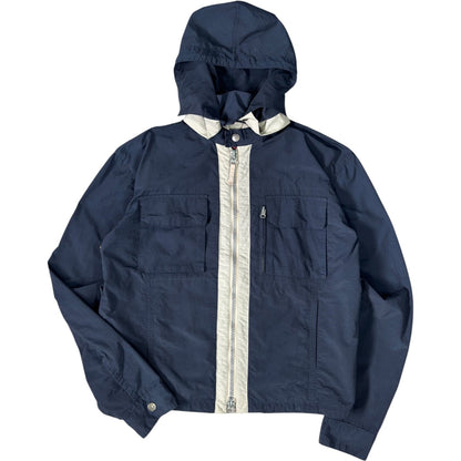 Armani Jeans 00’s Cropped Multipocket Jacket L | Large, Navy
