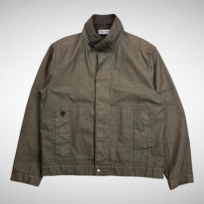 Stone Island Resinated Cotton Jacket (SS2002) - Known Source