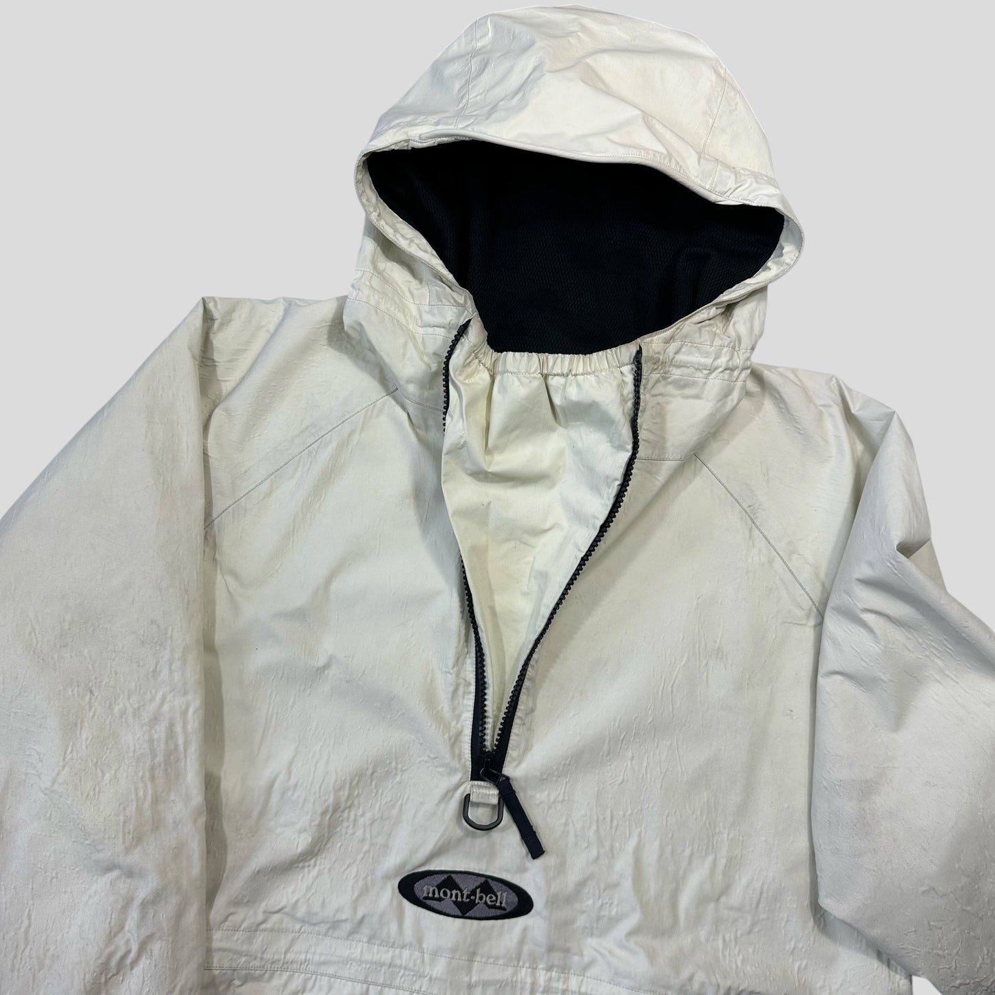 Montbell 00’s Goretex Snowboard Pullover Nylon Jacket - XL | Default Title, Cream