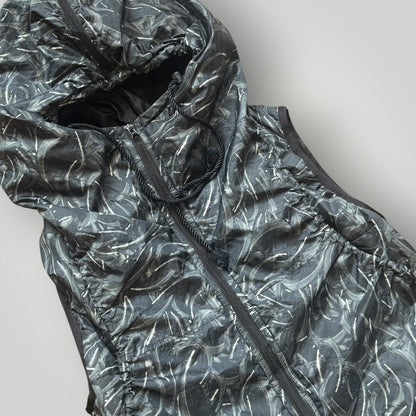 Final Home FW/2002 Interchangeable Split Hood Vest S | O/S, Camo