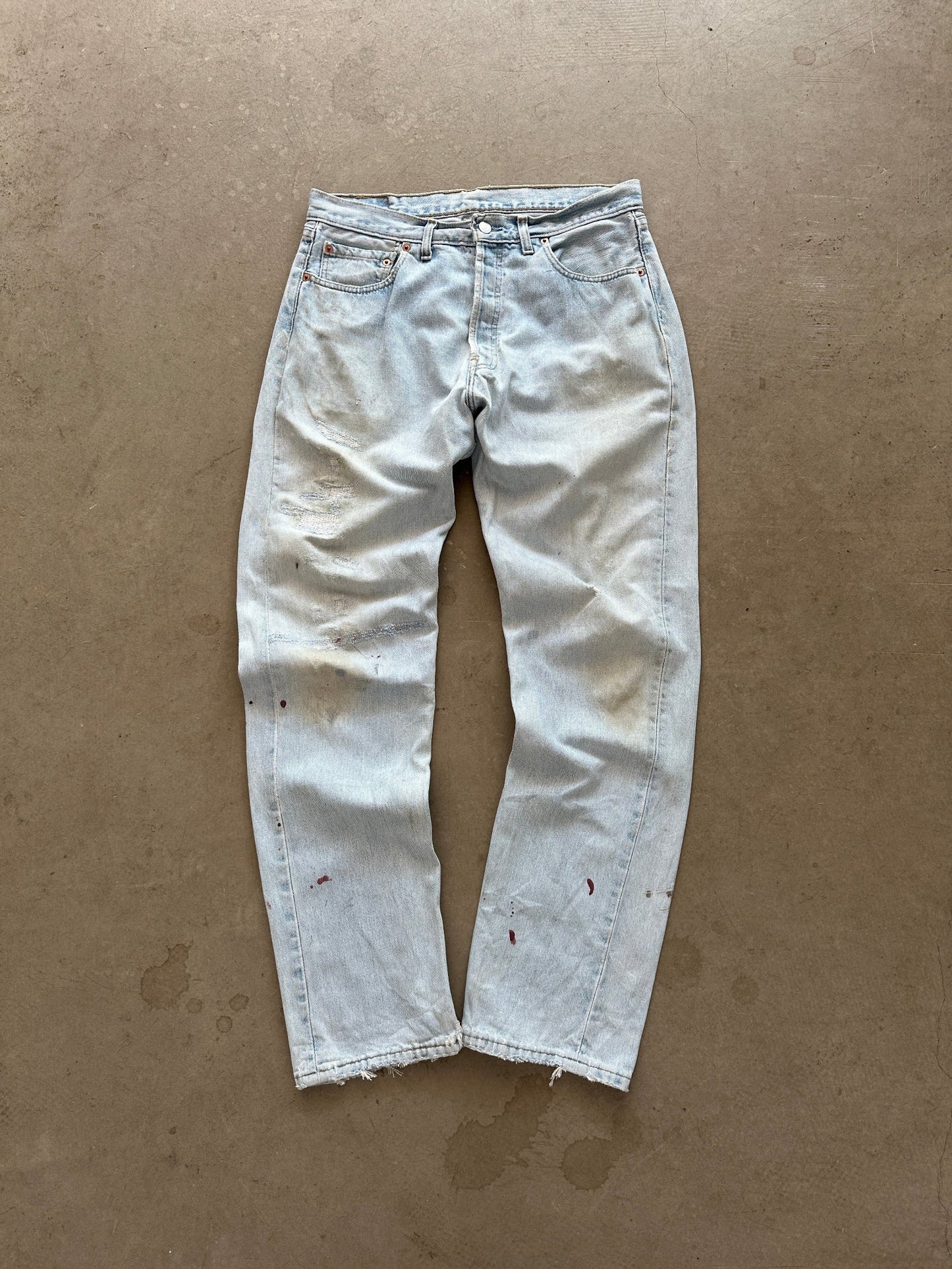 1997 Levi's 517 Repaired Jeans - 36 x 34 | Default Title, Red