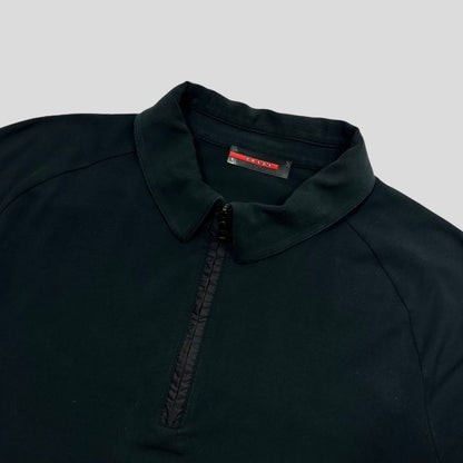 Prada Sport 00’s Stash Pocket Nylon Zip Shirt - M