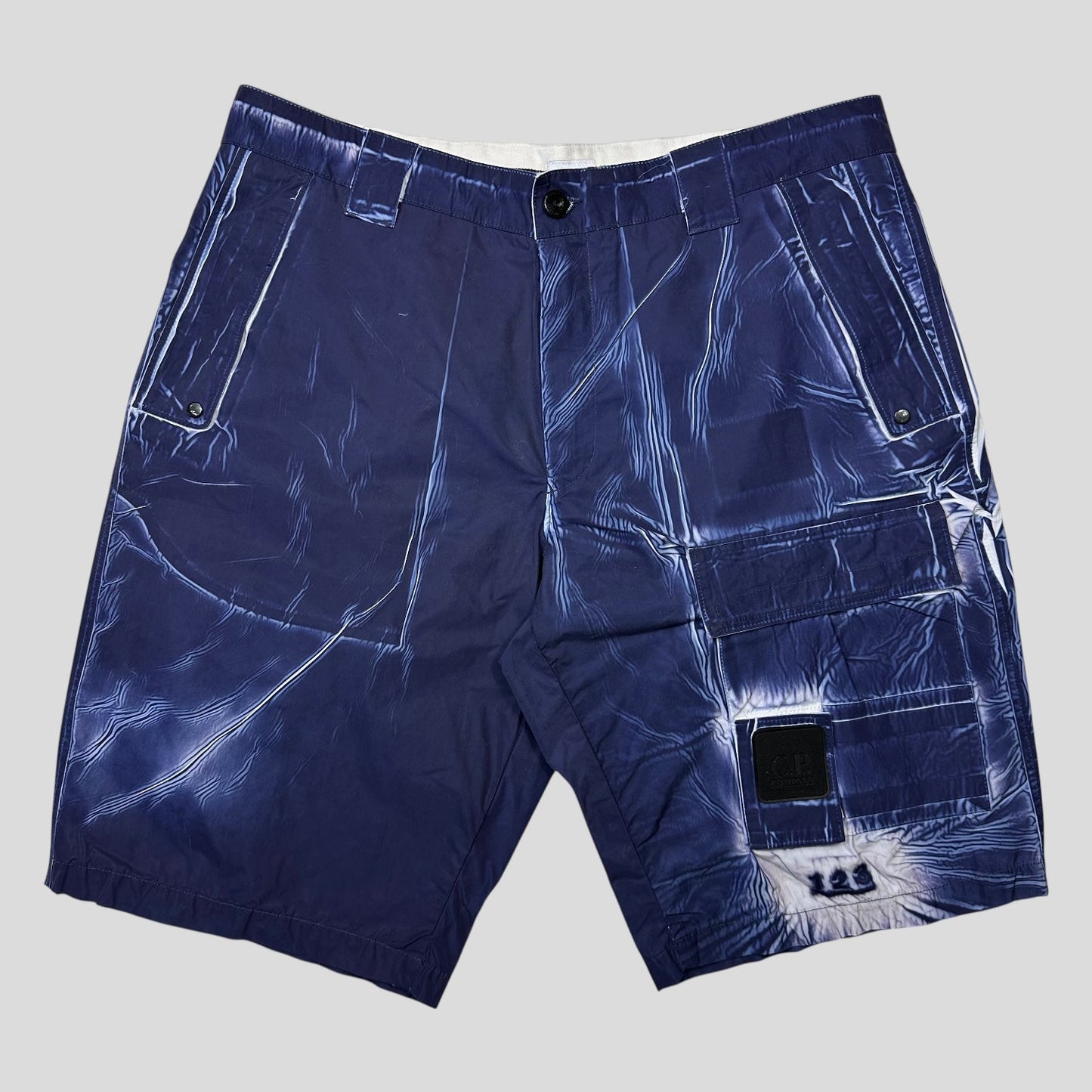 CP Company Metropolis Tracery Cargo Shorts - IT50 (34-36) | Default Title, Black