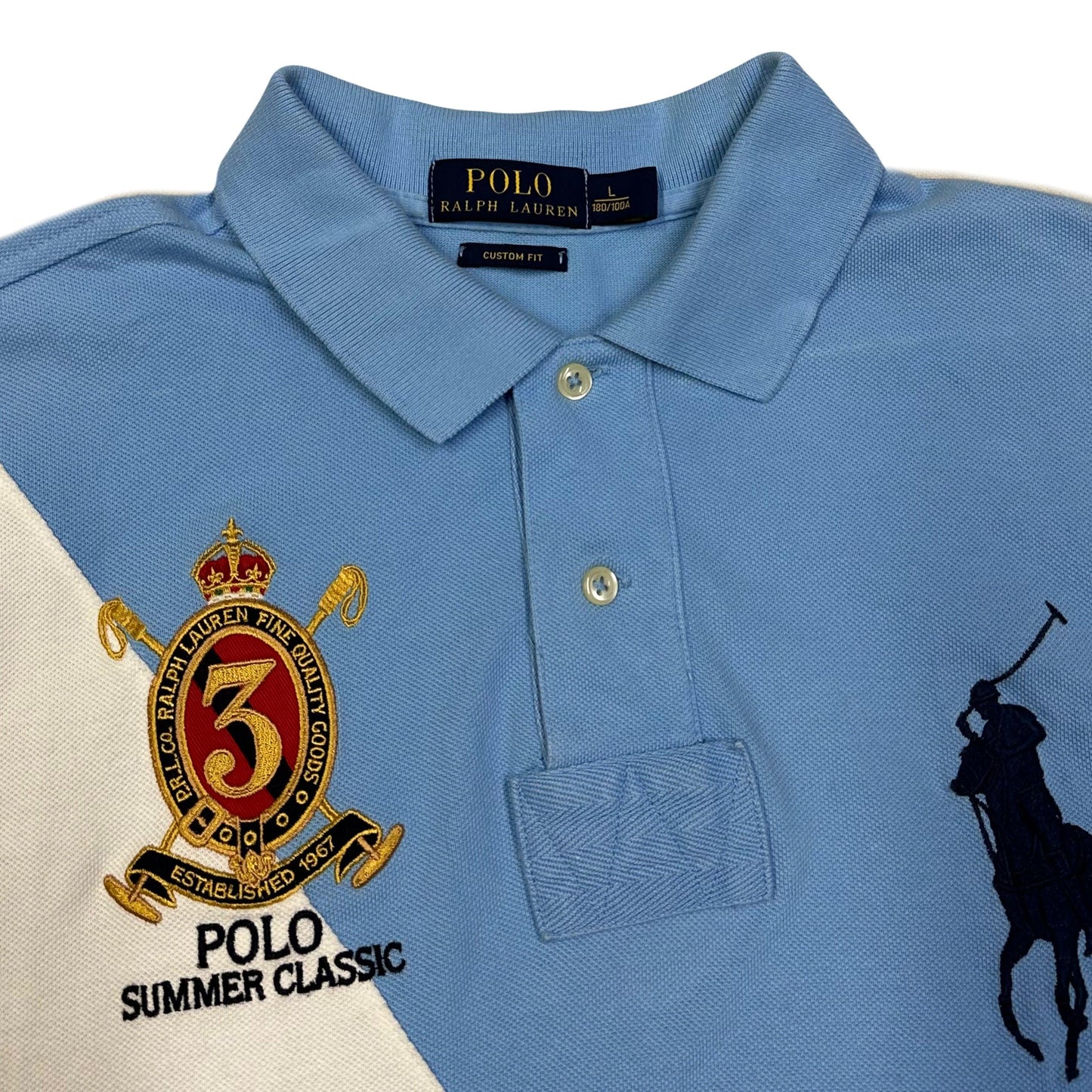 Ralph Lauren Polo In Baby Blue ( L ) - Known Source