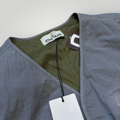 Stone Island S.I.PA/PL Seersucker-TC Waistcoat Gilet L