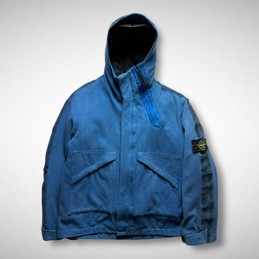 Stone Island Asymmetrical Wool Jacket w/ Liner (AW2001)