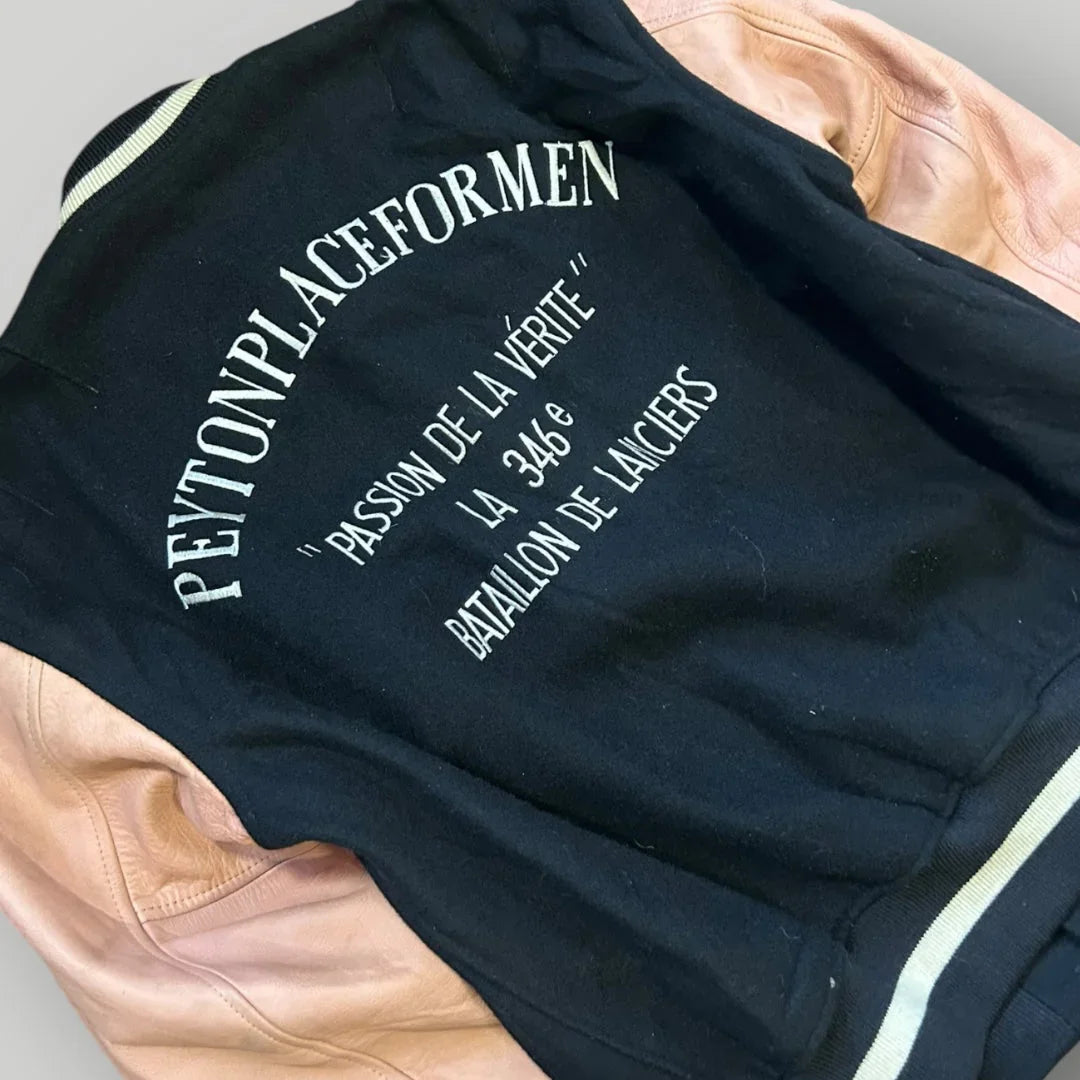 PPFM 2000's Wool Leather Varsity Jacket S