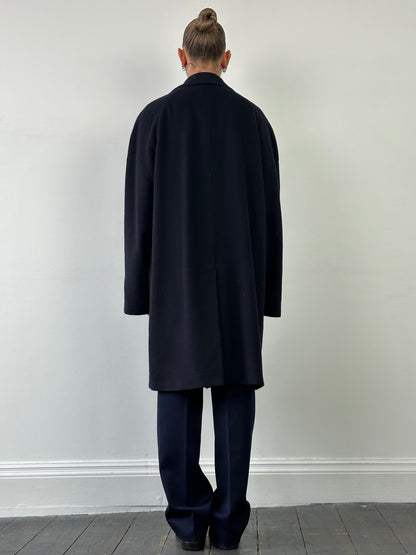 Vintage Wool Single Breasted Coat - XL/XXL