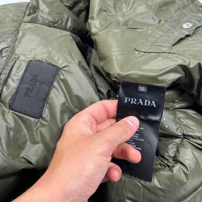 Prada Milano 2014 Nylon Light Down Puffer Jacket - IT52