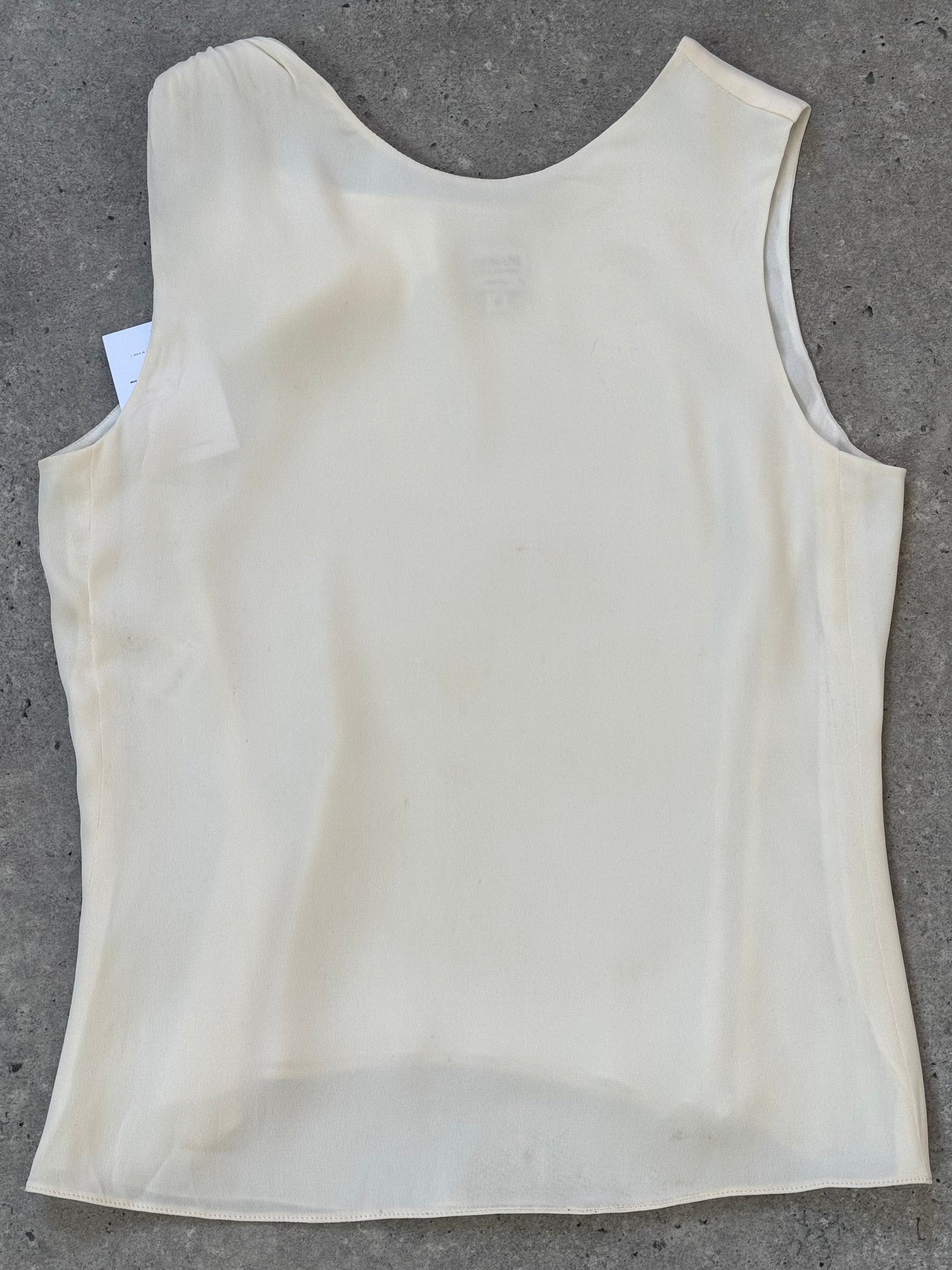 Armani Collezioni 2000s Silk Sleeveless Top - S