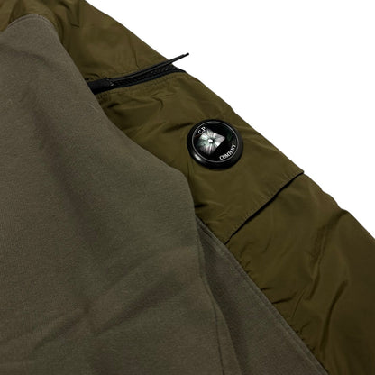 C.P. Company Khaki Nylon Crewneck