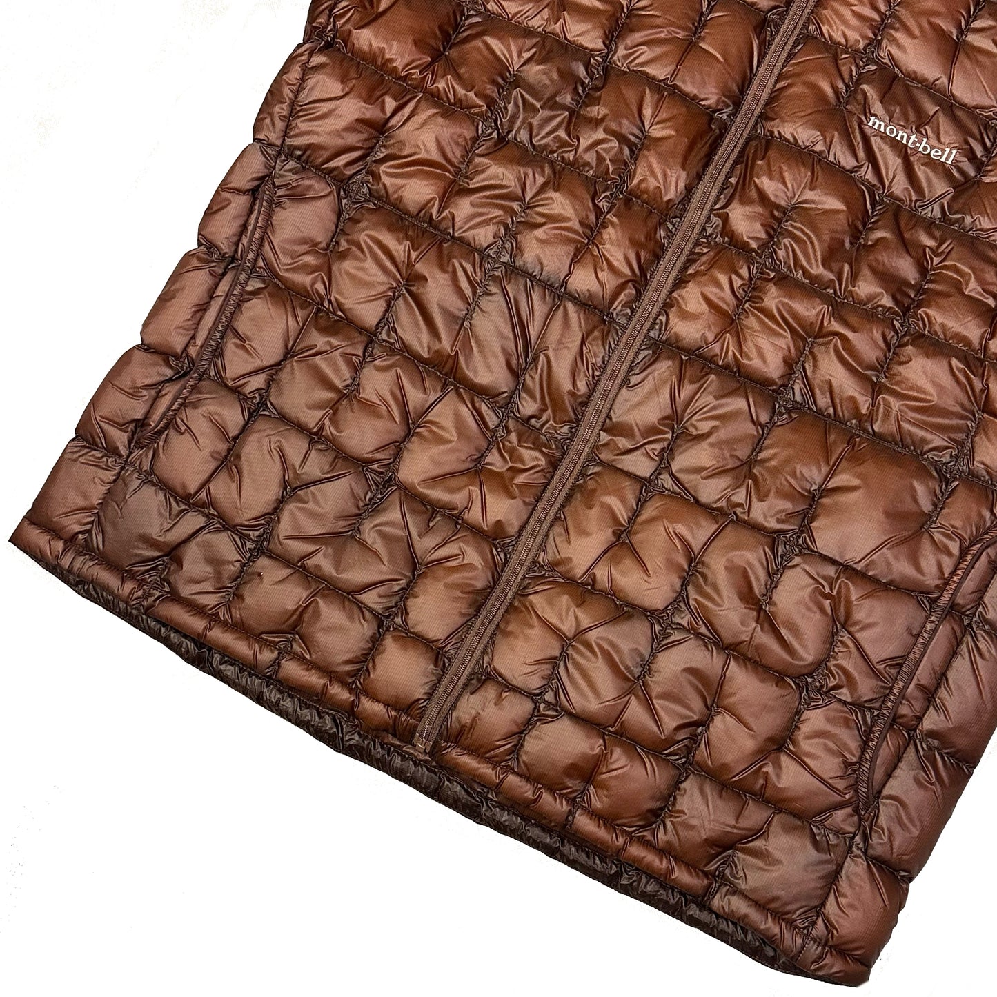 Montbell Plasma 1000 Alpine Down Parka Puffer Jacket In Brown ( USA/EUR L )