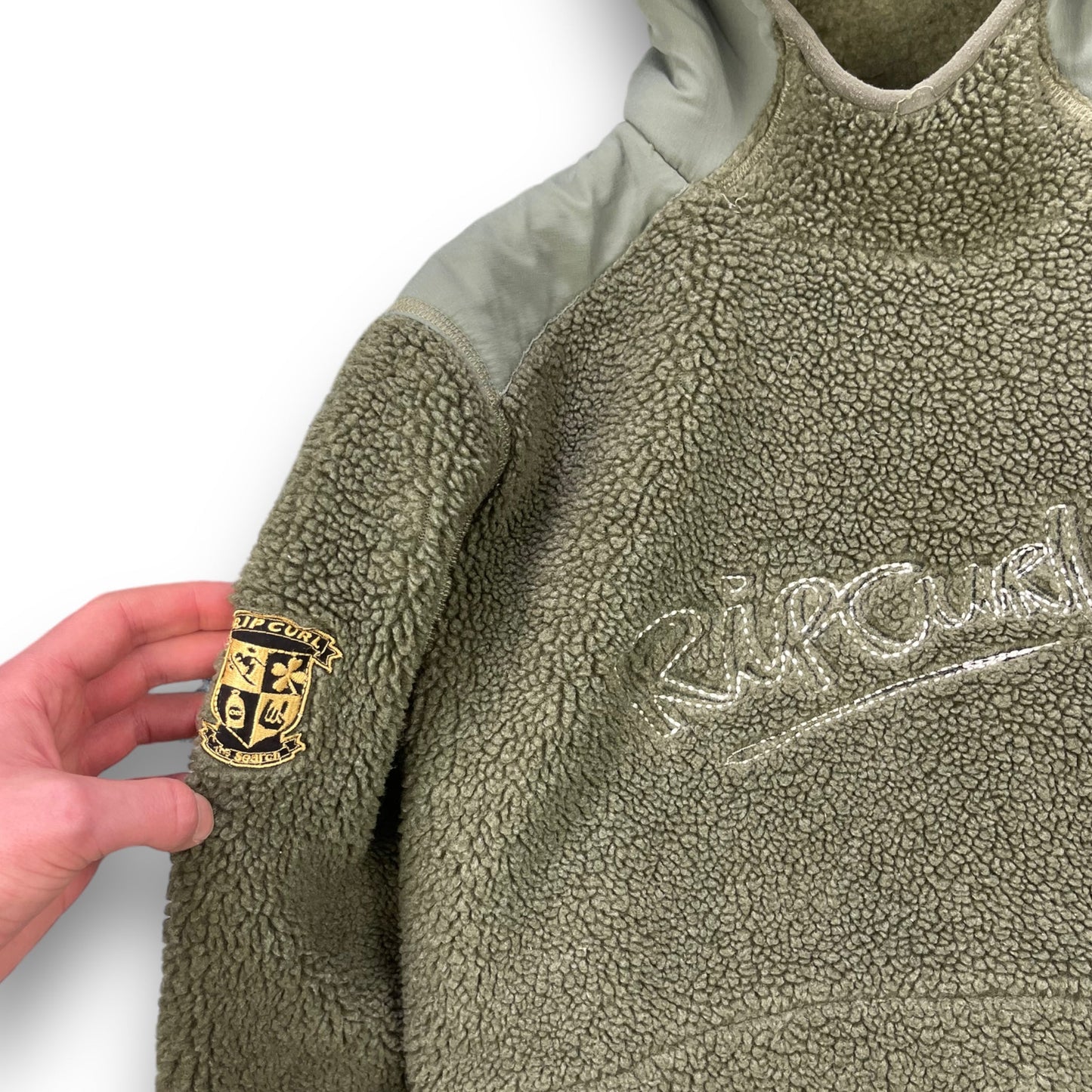 Ripcurl Deep Pile Balaclava Fleece (M) | Default Title, Green