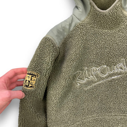 Ripcurl Deep Pile Balaclava Fleece (M) | Default Title, Green