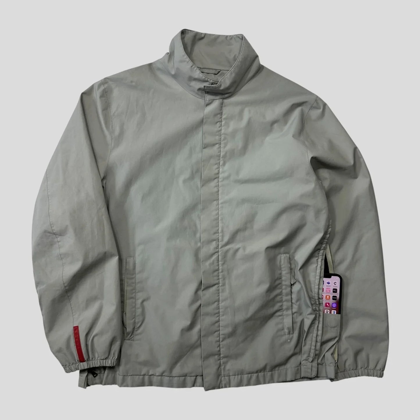 Prada Sport 00’s Aluminum Goretex Stash Pocket Harrington Jacket - IT52 (L)