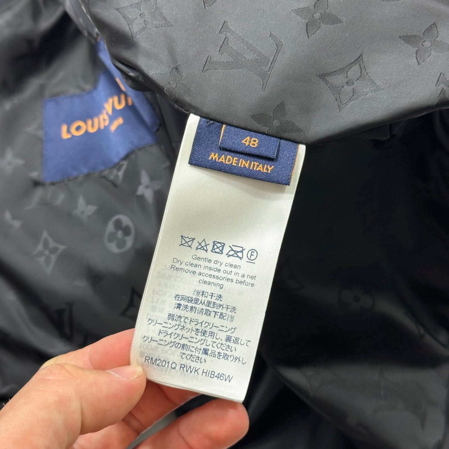 Louis Vuitton by Virgin Abloh 2020 Boxy Nylon Utility Jacket - IT48 (L) | Default Title, Black
