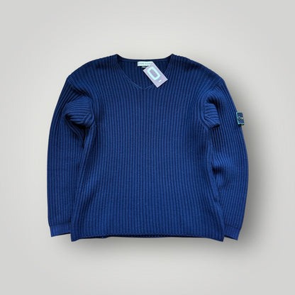 Stone Island AW/97 Ribbed Knitted Wool Jumper M/L