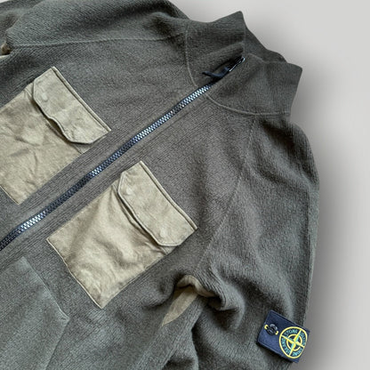 Stone Island AW/06 Wool Zip Up Knit XXL | Default Title, Green