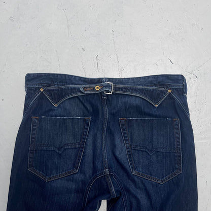 2000s diesel buckleback pheyo jeans | Blue, Blue