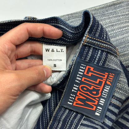 W+LT 00’s Denim Patchwork Skirt - S/M