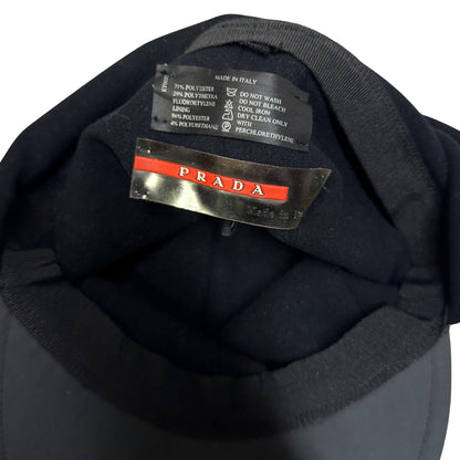 Prada Sport Nylon Cap In Black ( S )