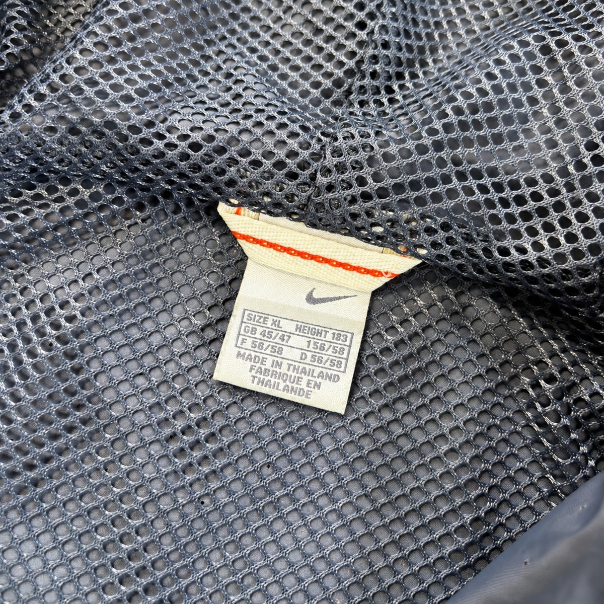 Nike 00’s White Label Perforated Dual Zip Jacket XL | XL, Blue
