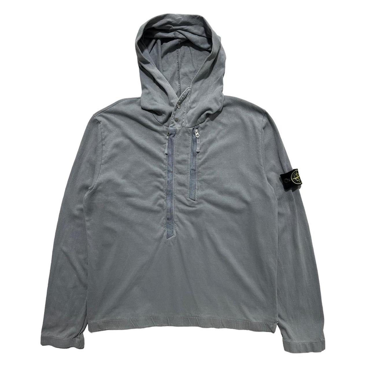 Stone Island Double Zip Cotton Half Zip