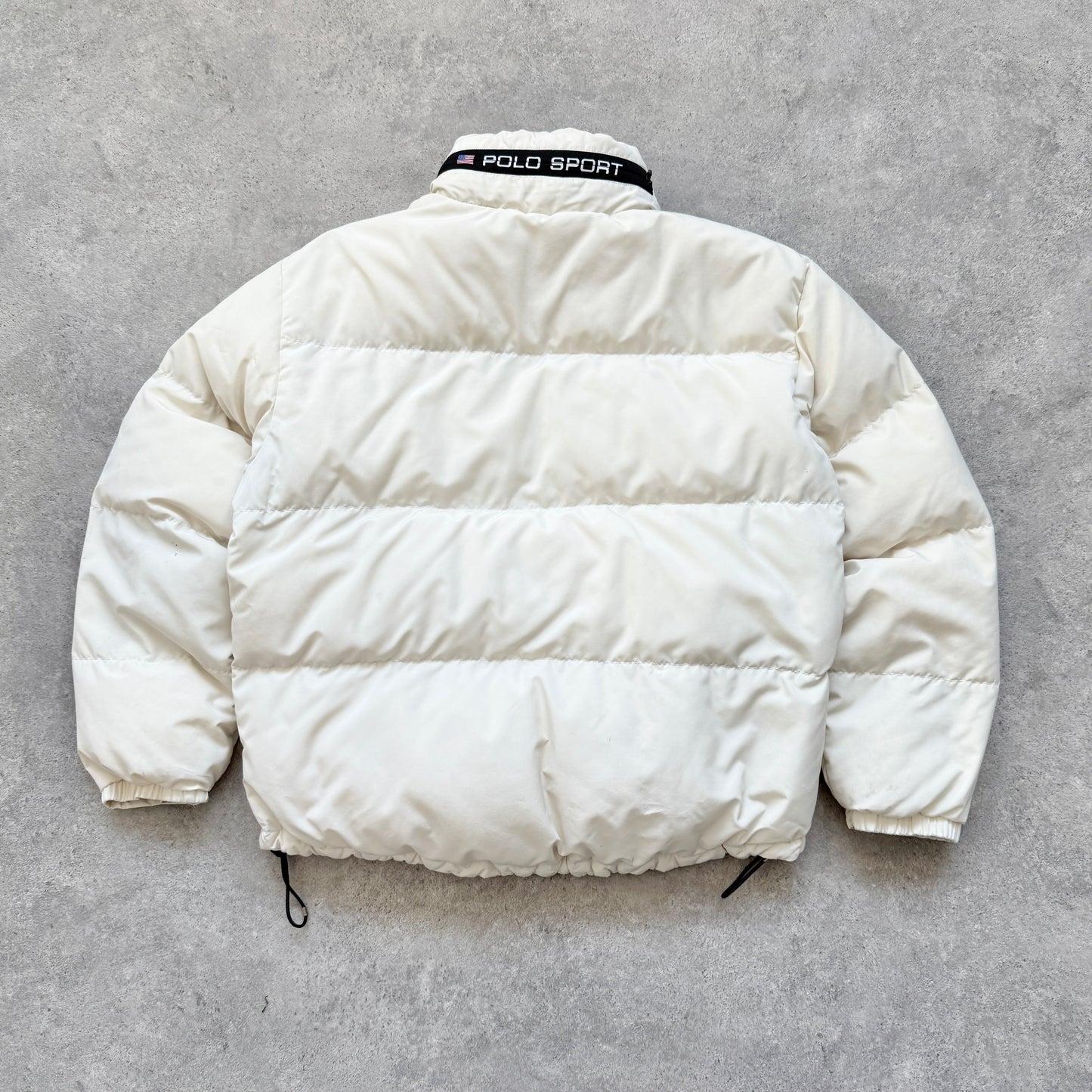 Polo Sport Ralph Lauren RARE 1990s technical fleece lined puffer jacket (L)