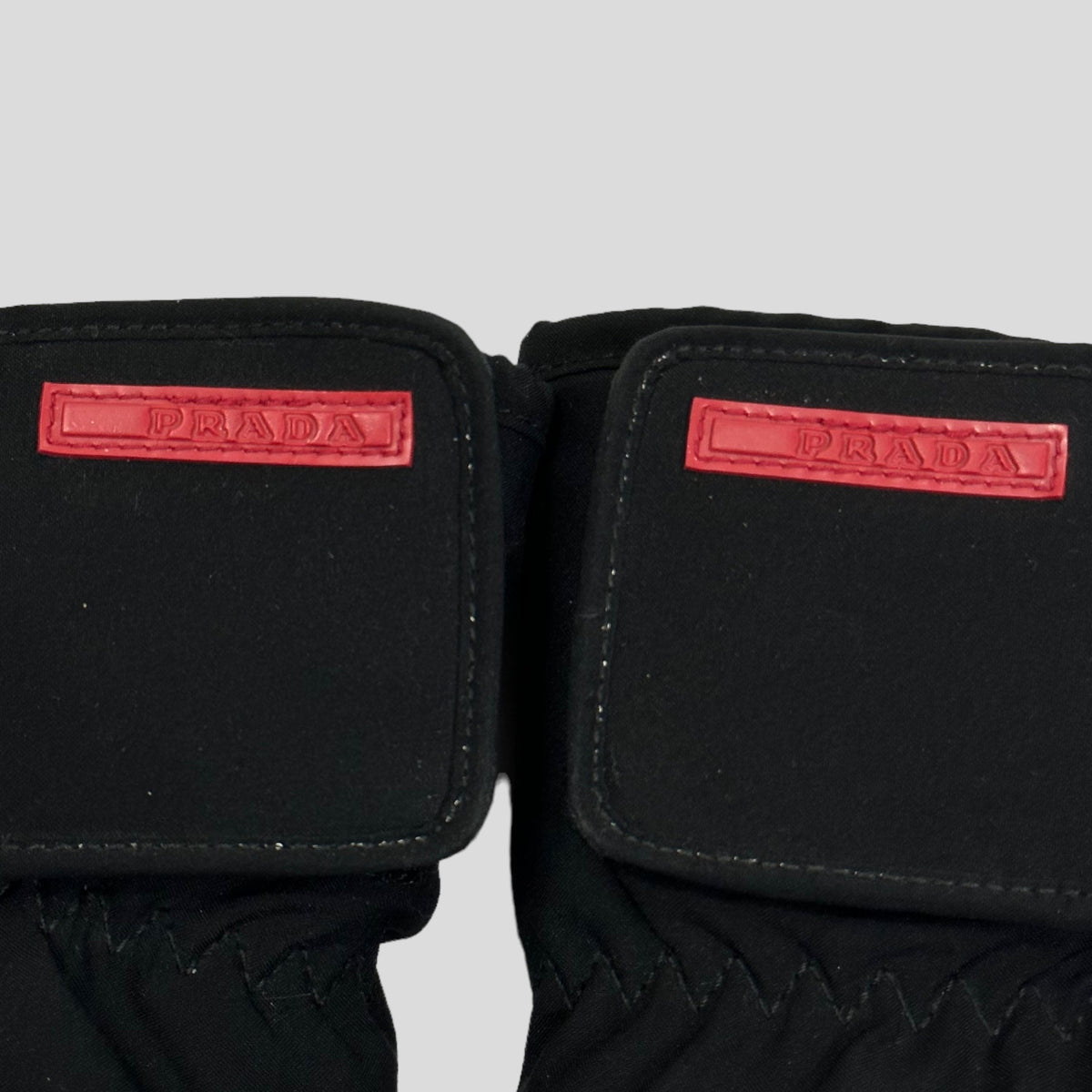 Prada Sport 00’s Articulated Ski Gloves - 9 | Large, Red
