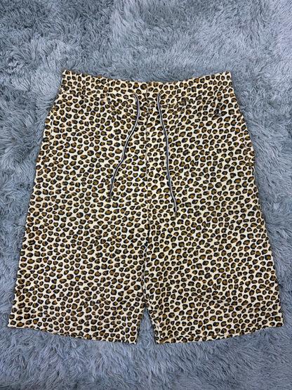 Vivienne Westwood 00’s Anglomania Leopard Print Baggy Shorts - M | O/S, Red