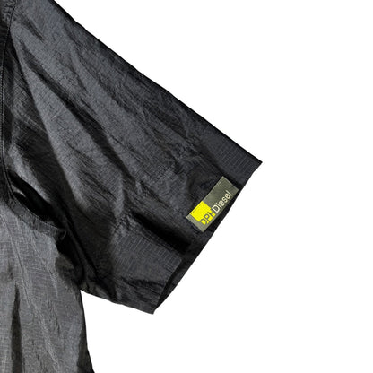 Diesel Parachute 00's Nylon Ripstop Shacket XL | XL, Black