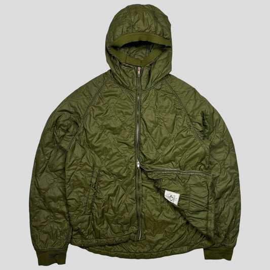 CP Company 00’s Onion Stitch Quilted Puffer Jacket - L | Default Title, Green