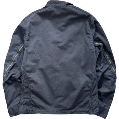 Moschino 00’s Sleeve Zipper Jacket M | Medium, Navy