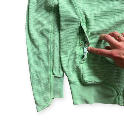 2000's Maharishi Corn Knit Ninja Hoodie (L) | Large, Green