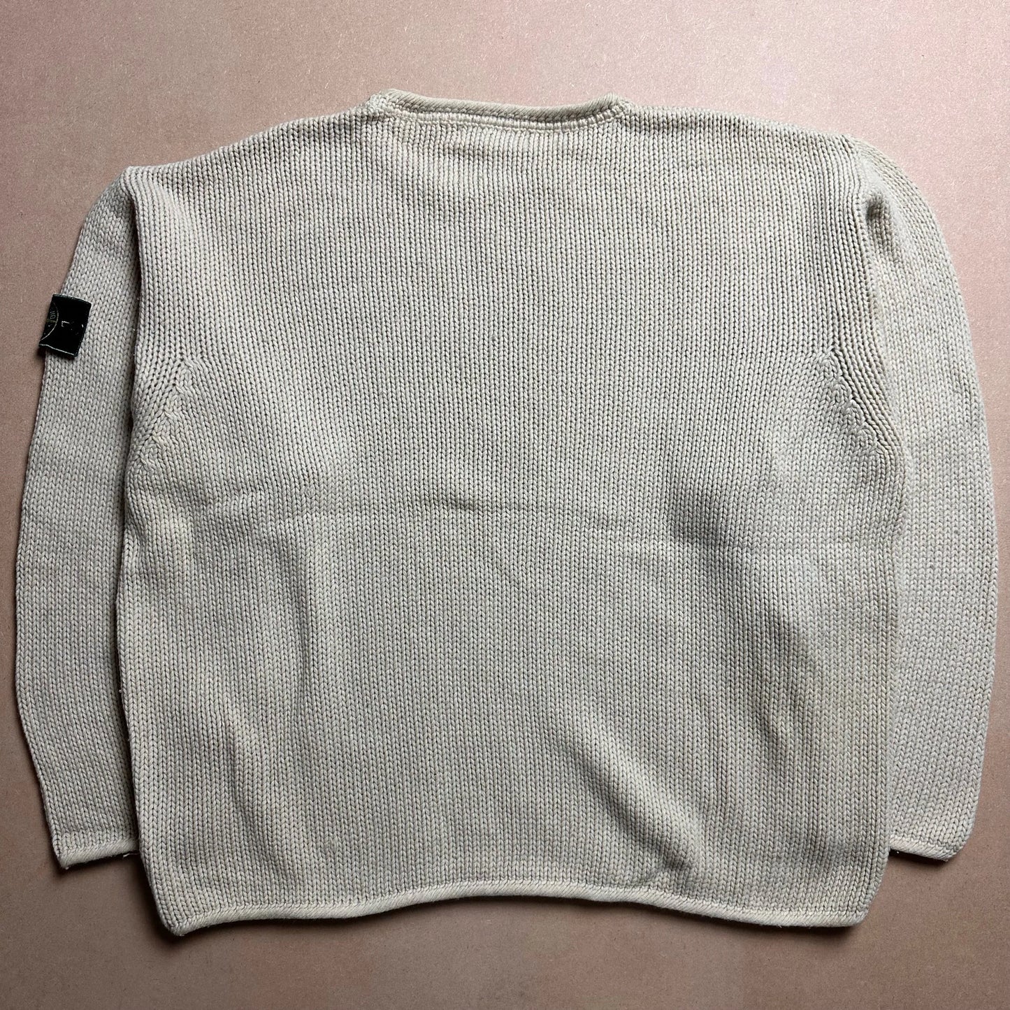 A/W1987 Oatmeal Wool Knit