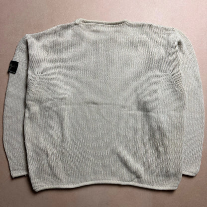 A/W1987 Oatmeal Wool Knit