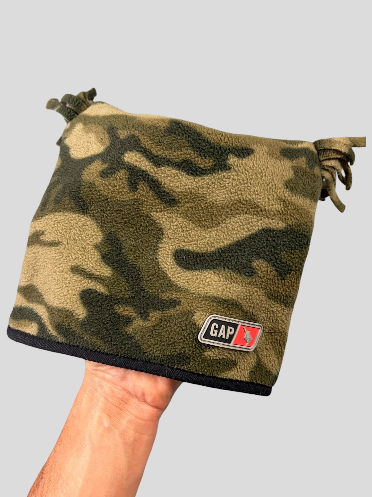 GAP 00’s Jester Bobble Camo Fleece Ski Hat - S/M | O/S, Camo